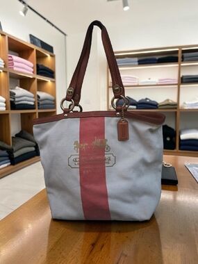 Coach Limited Edition Legacy Canvas Tote